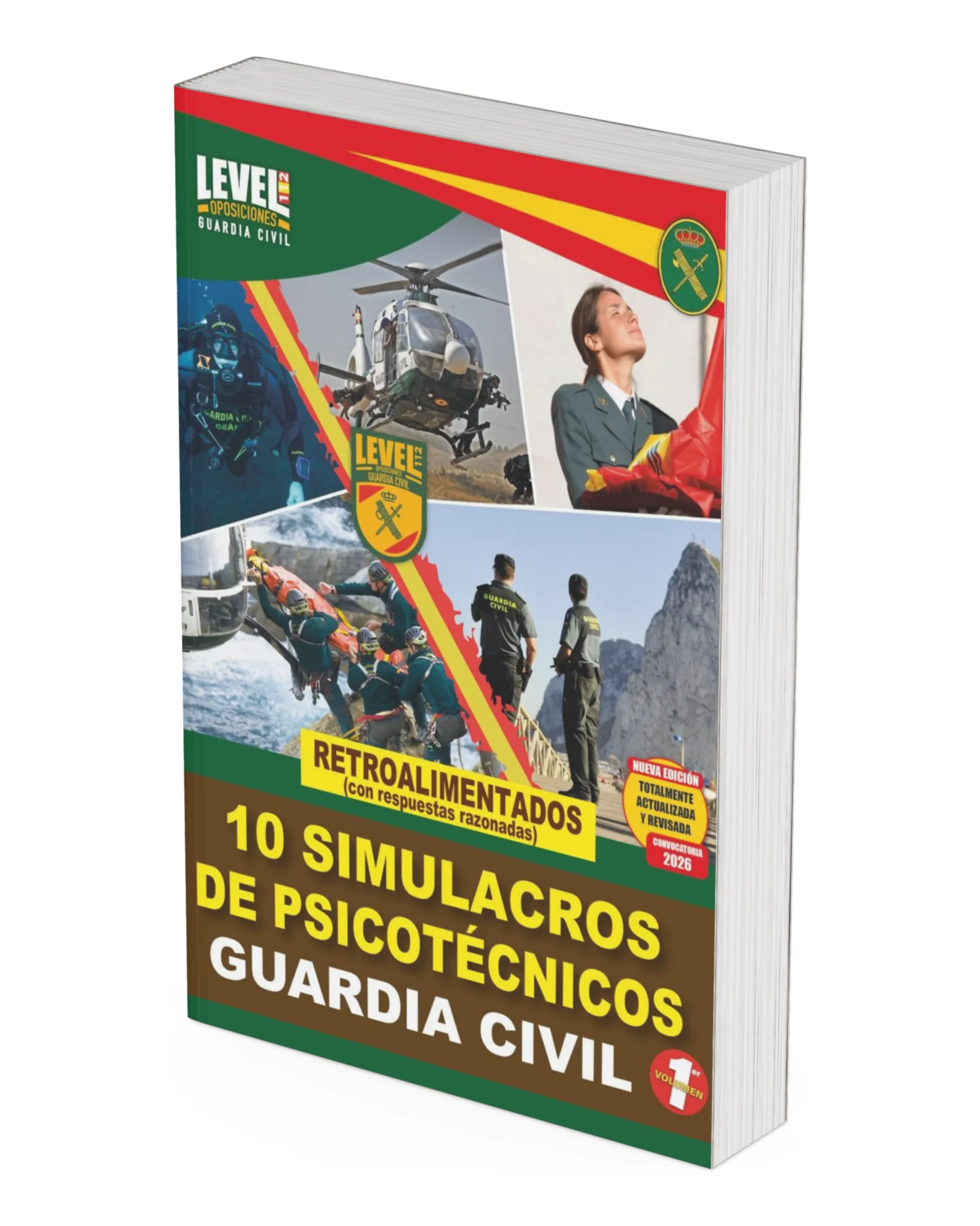 LIBRO 10 SIMULACROS I PSICOTÉCNICOS GUARDIA CIVIL