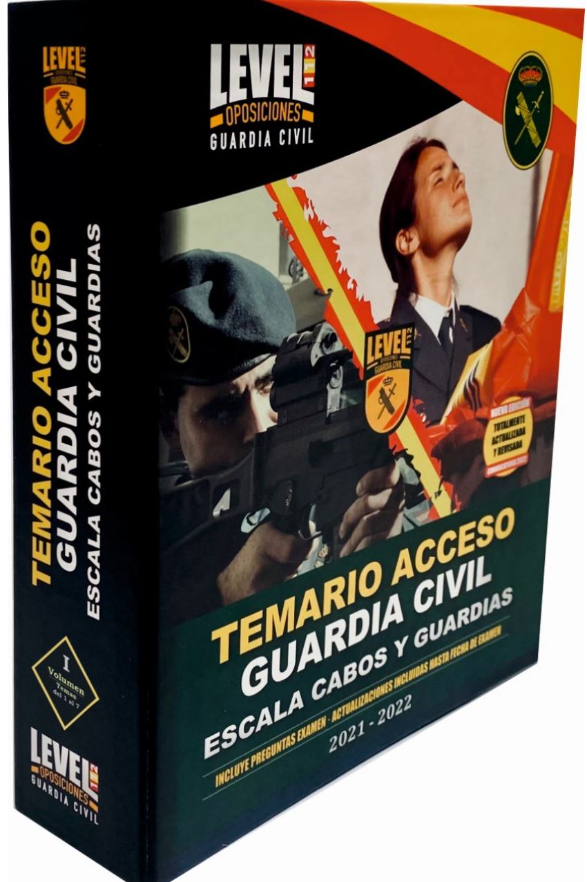 ARCHIVADOR I INGRESO GUARDIA CIVIL 2023/24 TEMAS DEL 1 AL 10