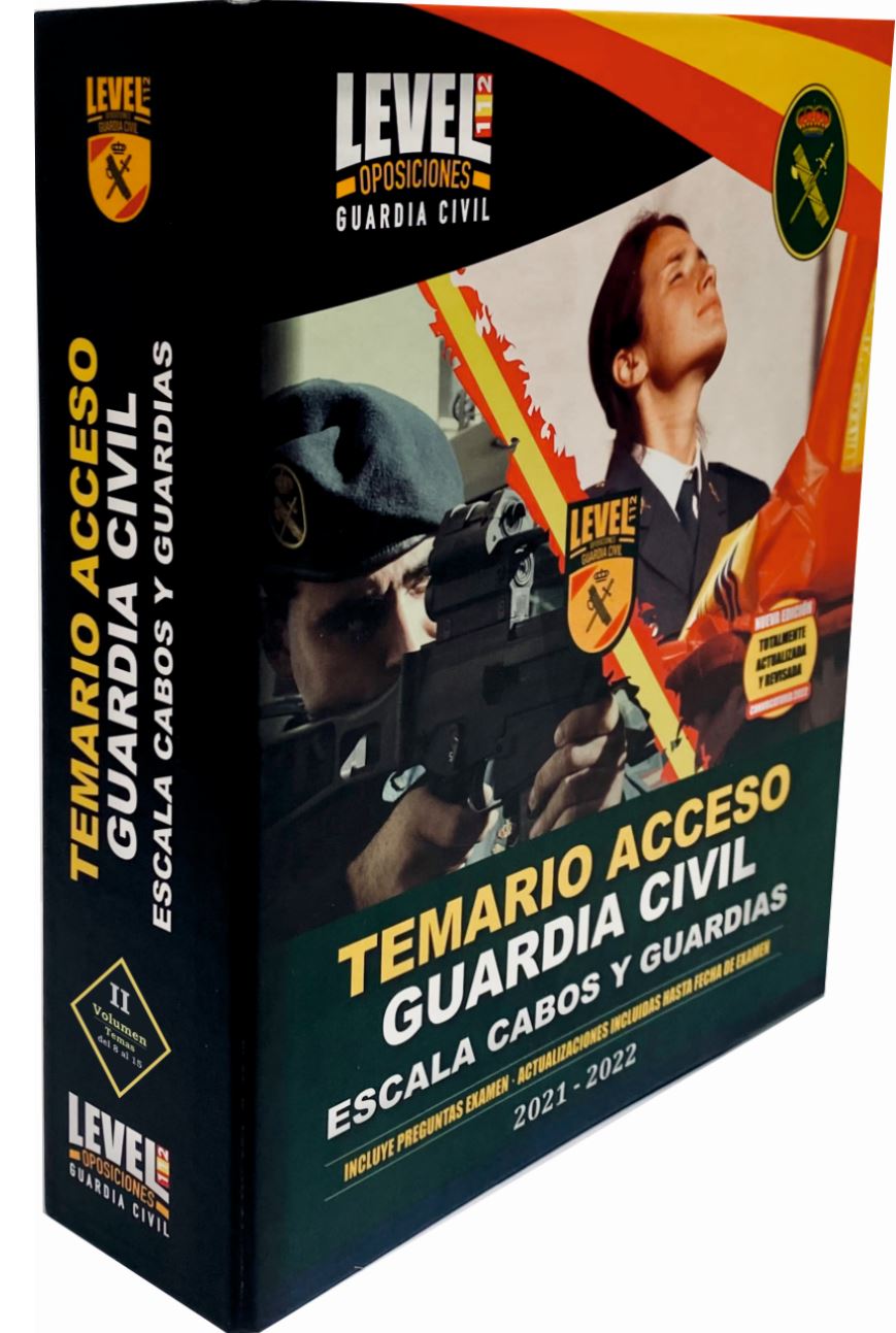 ARCHIVADOR II INGRESO GUARDIA CIVIL 2023/24 TEMAS DEL 11 AL 23